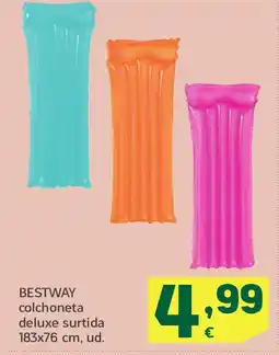HiperDino BESTWAY colchoneta deluxe surtida oferta