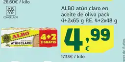 HiperDino ALBO atún claro en aceite de oliva pack oferta