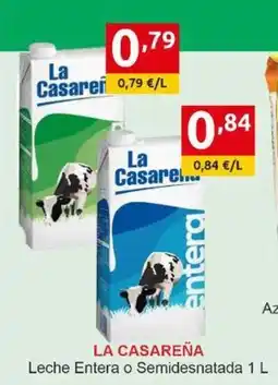 Supermercados Extremadura LA CASAREÑA Leche Entera o Semidesnatada oferta