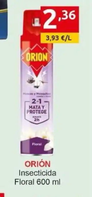 Supermercados Extremadura ORIÓN Insecticida Floral oferta