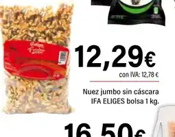 Cash Ifa IFA ELIGES Nuez jumbo sin cáscara oferta