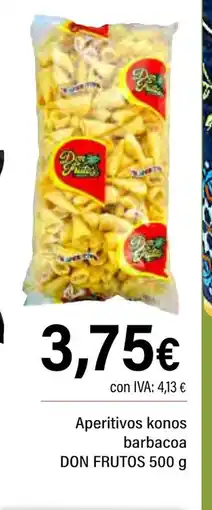 Cash Ifa DON FRUTOS Aperitivos konos barbacoa oferta
