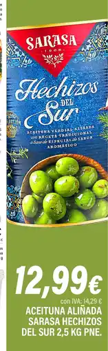Cash Ifa Aceituna aliñada sarasa hechizos del sur oferta