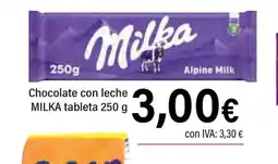 Cash Ifa MILKA Chocolate con leche oferta