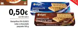 Cash Ifa IFA ELIGES Barquillos nata o chocolate oferta