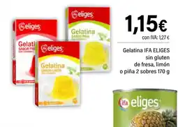 Cash Ifa IFA ELIGES Gelatina sin gluten de fresa, limón oferta
