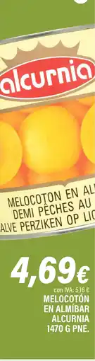 Cash Ifa ALCURNIA Melocotón en almíbar oferta