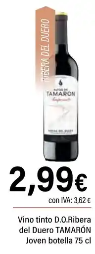 Cash Ifa TAMARÓN Vino tinto D.O.Ribera del Duero oferta