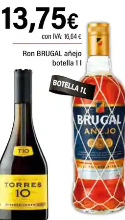 Cash Ifa BRUGAL Ron añejo botella oferta