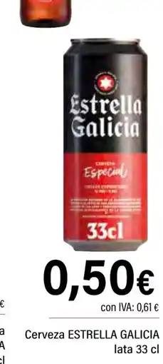 Cash Ifa ESTRELLA GALICIA Cerveza oferta