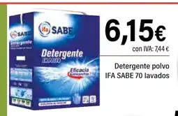 Cash Ifa IFA SABE Detergente polvo oferta