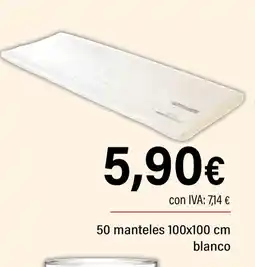Cash Ifa 50 manteles oferta