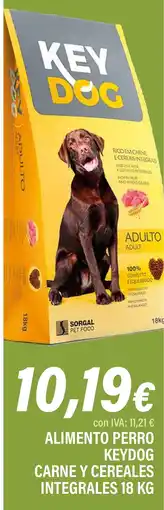 Cash Ifa Alimento perro keydog carne y cereales oferta
