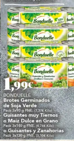 Gadis BONDUELLE Brotes Germinados de Soja Verde oferta