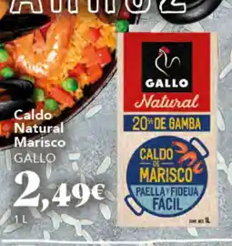 Gadis GALLO Caldo Natural Marisco oferta