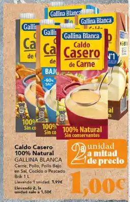 Gadis GALLINA BLANCA Caldo Casero 100% Natural oferta