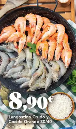 Gadis Langostino Crudo y Cocido Grande oferta
