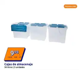 Action Cajas de almacenaje oferta
