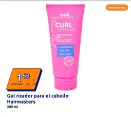 Action Gel rizador para el cabello Hairmasters oferta