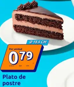 Action Plato de postre oferta