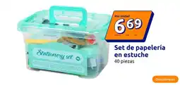 Action Set de papelería en estuche oferta