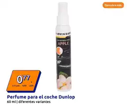 Action DUNLOP Perfume para el coche oferta