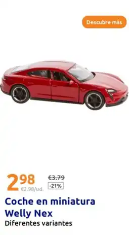 Action Coche en miniatura Welly Nex oferta