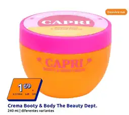 Action Crema Booty & Body The Beauty Dept. oferta