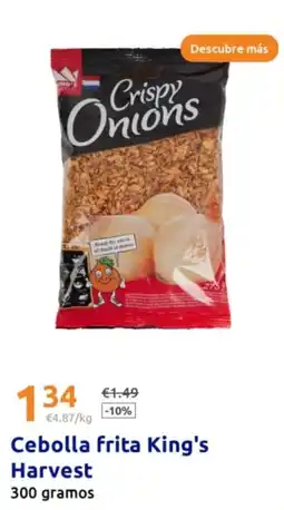 Action Cebolla frita King's Harvest oferta