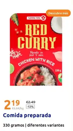 Action Comida preparada oferta