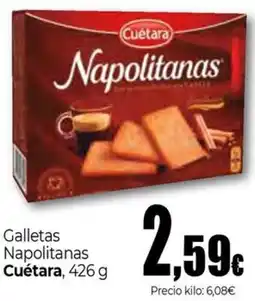 Unide Market CUETARA Galletas Napolitanas oferta