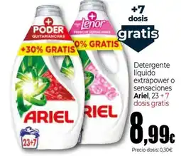 Unide Market ARIEL Detergente líquido extrapower o sensaciones oferta