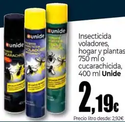 Unide Market Insecticida voladores, hogar y plantas o cucarachicida oferta