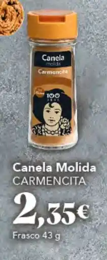 Gadis CARMENCITA Canela Molida oferta