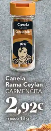 Gadis CARMENCITA Canela Rama Ceylan oferta