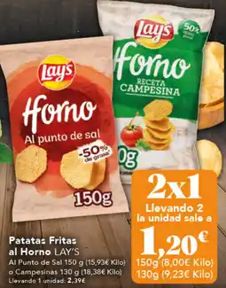 Gadis LAY'S Patatas Fritas al Horno oferta