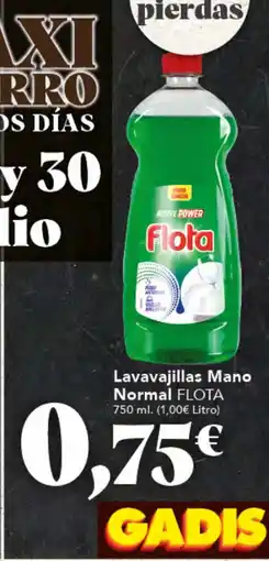 Gadis FLOTA Lavavajillas Mano Normal oferta