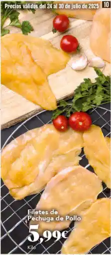 Gadis Filetes de Pechuga de Pollo oferta