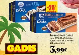 Gadis GRAN DAMA Tarta oferta