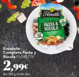 Gadis FLORETTE Ensalada Completa Pasta y Rúcula oferta