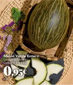 Gadis Melón Verde Entero oferta