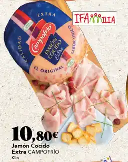Gadis CAMPOFRÍO Jamón Cocido Extra oferta