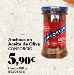 Gadis CONSORCIO Anchoas en Aceite de Oliva oferta