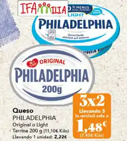 Gadis PHILADELPHIA Queso oferta