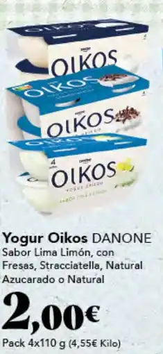 DANONE Yogur Oikos