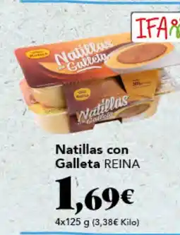 Gadis REINA Natillas con Galleta oferta