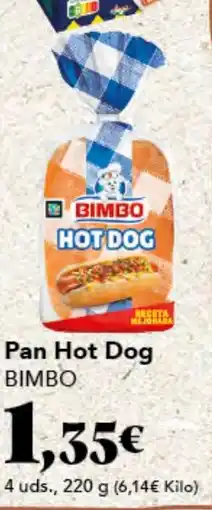 Gadis BIMBO Pan Hot Dog oferta