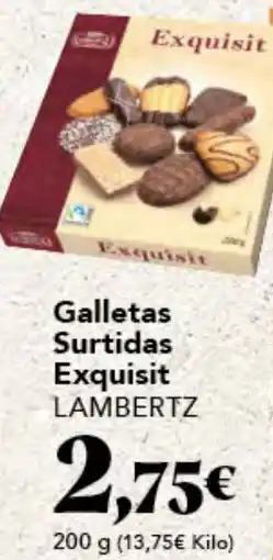 Gadis LAMBERTZ Galletas Surtidas Exquisit oferta