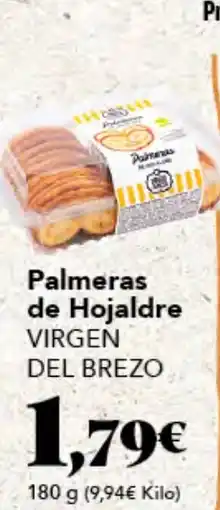 Gadis VIRGEN DEL BREZO Palmeras de Hojaldre oferta