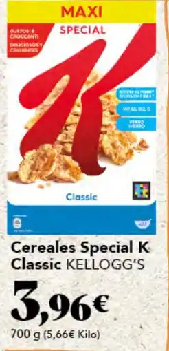 Gadis KELLOGG'S Cereales Special K Classic oferta